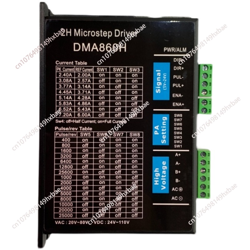 Stepper Driver Cnc - Dm860h Driver Digital Stepper Motor Motion