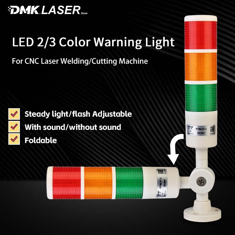 Industrial Laser Welding Tool - LED Tricolor Light Signal Tower Stack