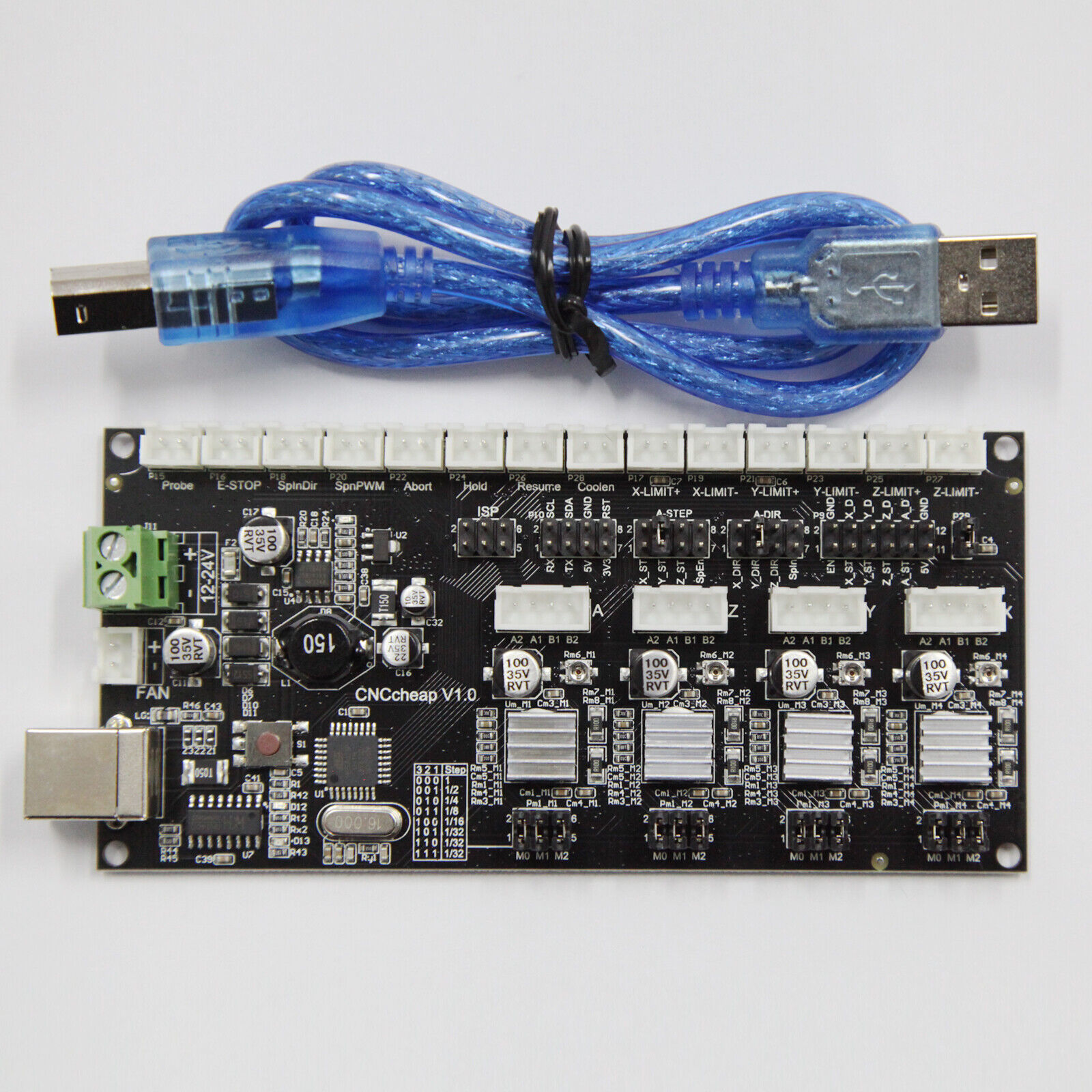 Stepper Driver Cnc - GRBL controller board for CNC USB