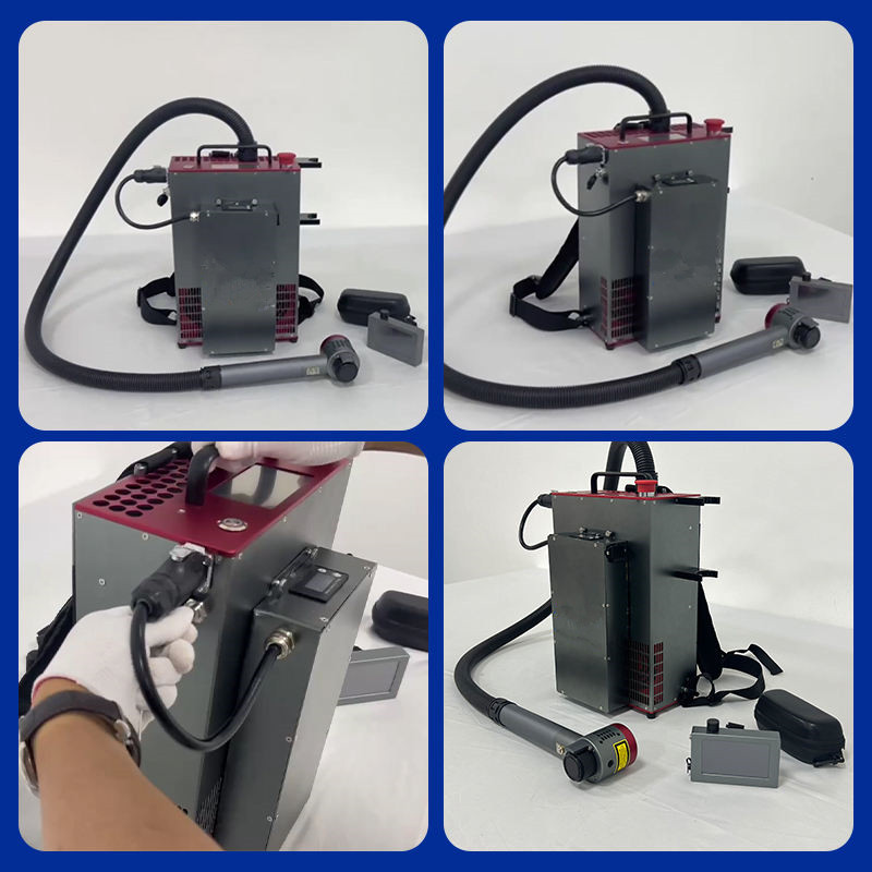 Industrial Laser Rust Removal Machine Price - Backpack Portable Type Handheld Laser Cleaner