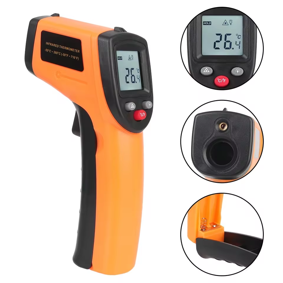 Industrial Laser Temperature Gun - New T600 T600A Digital Infrared Thermometer