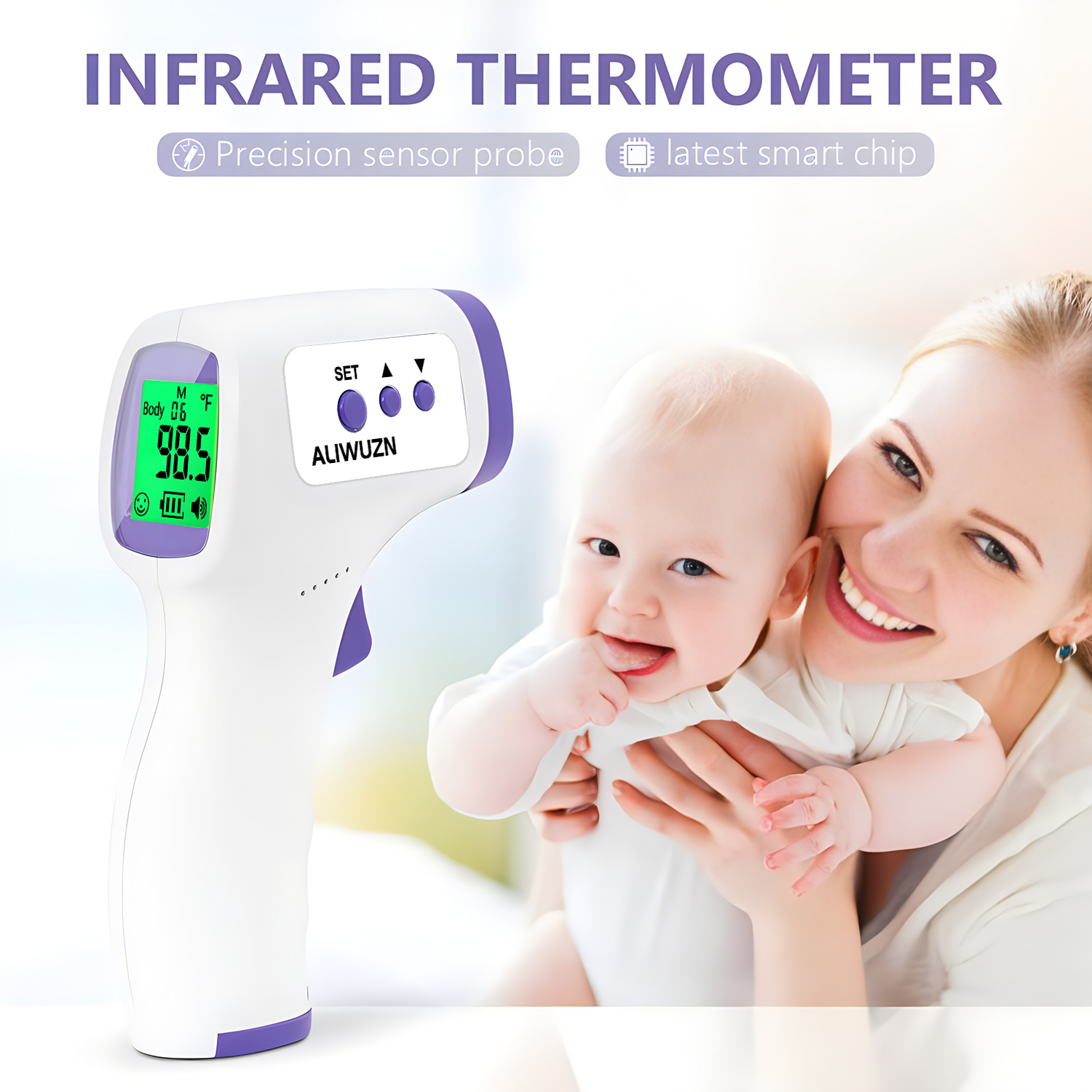 Medical Fever Infrared Thermom - Industrial Laser Temperature Sensor review and price