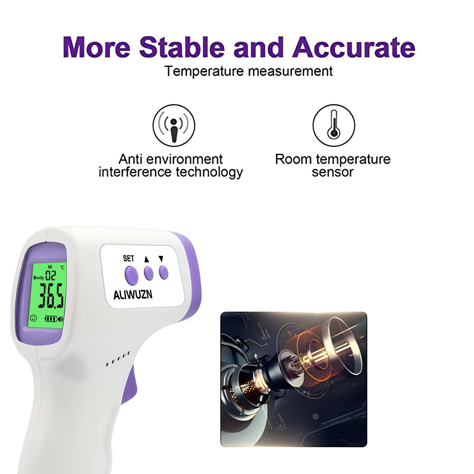 Medical Fever Infrared Thermom - Industrial Laser Temperature Sensor review and price