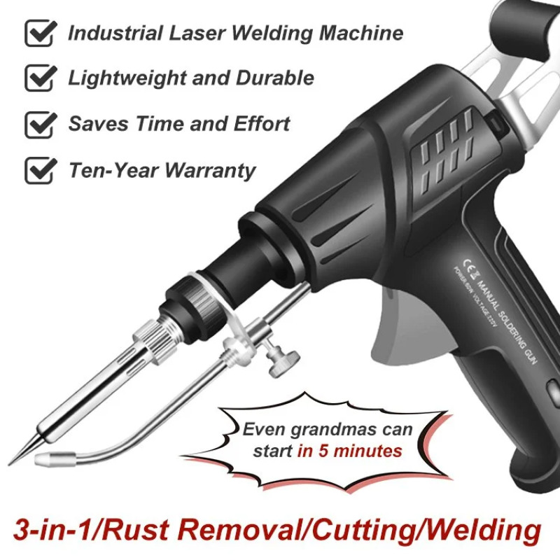 Industrial Grade Soldering Gun - Industrial Laser Welding Tool review and price