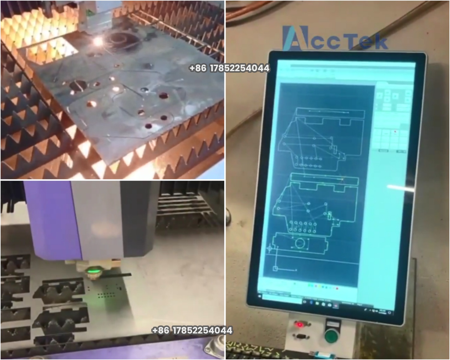 AKJ1530F 2040 2060 2560 1000w  - Industrial Laser Cutting Machine Price review and price