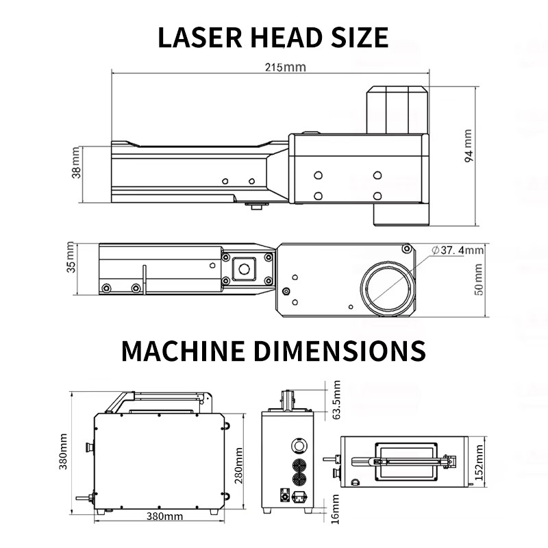 Backpack Portable Type Handhel - Industrial Laser Rust Removal Machine review and price