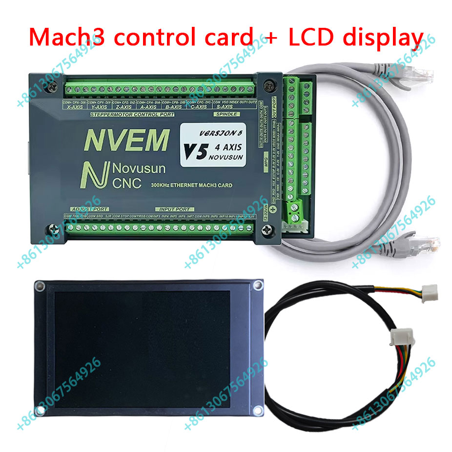 Nvem Cnc Motion Controller 300 - Breakout Board Mach3 review and price