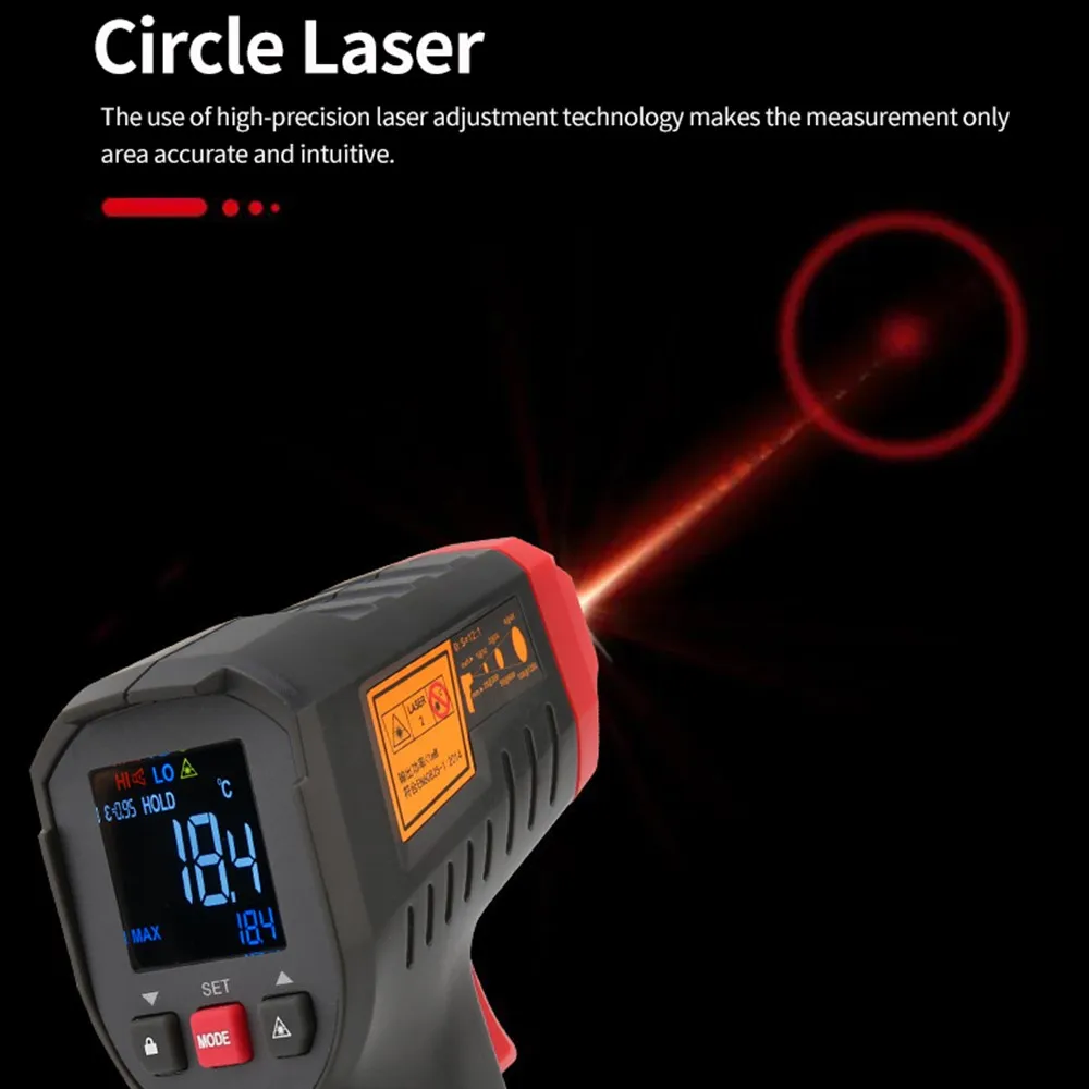 UNI-T UT306S UT306C Digital Th - Industrial Laser Temperature Gun review and price