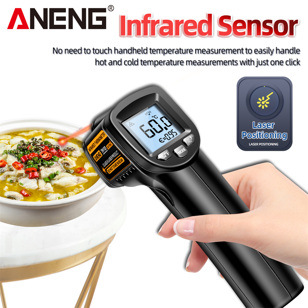 Infrared Laser Thermometer Ind - Industrial Laser Temperature Gun review and price