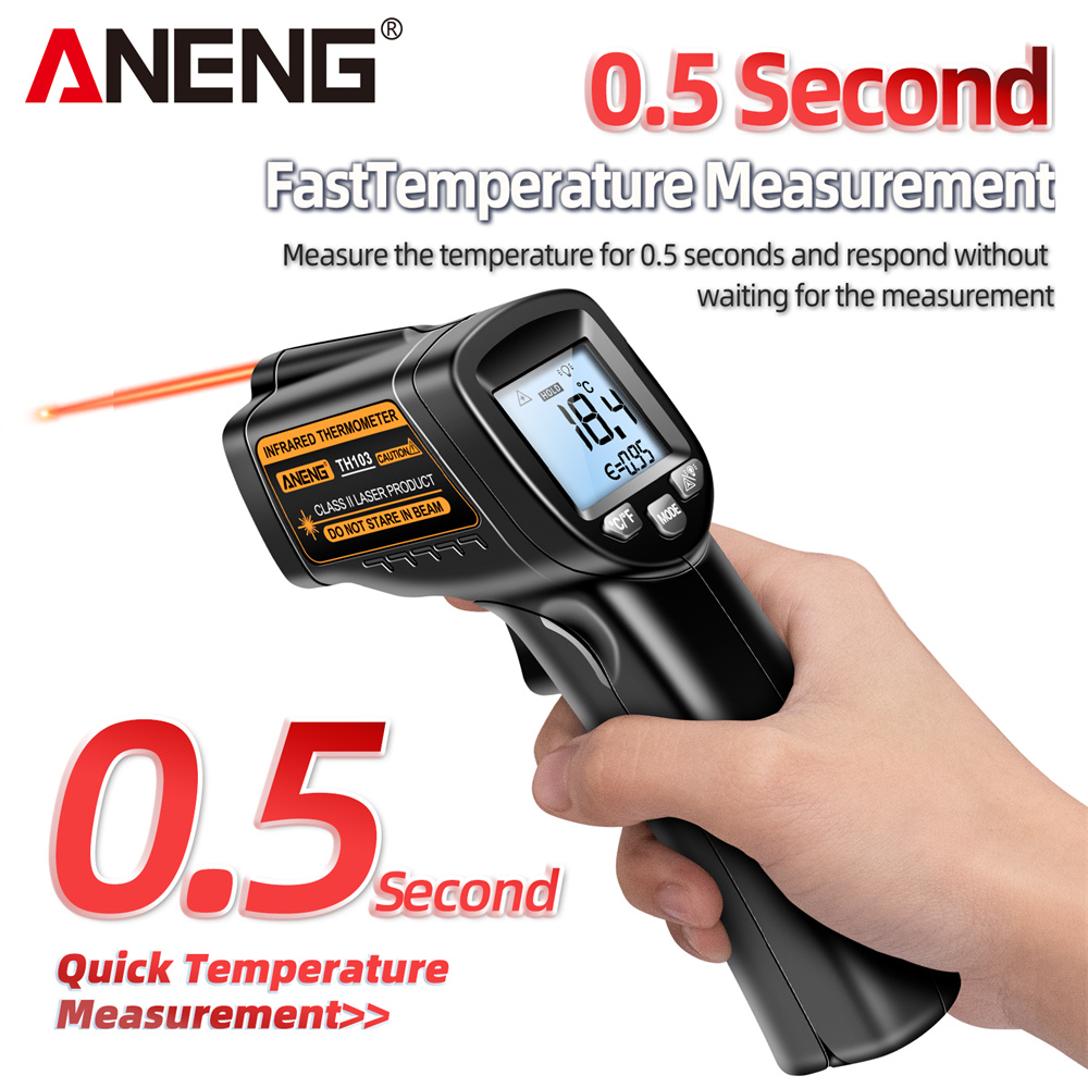 Infrared Laser Thermometer Ind - Industrial Laser Temperature Gun review and price