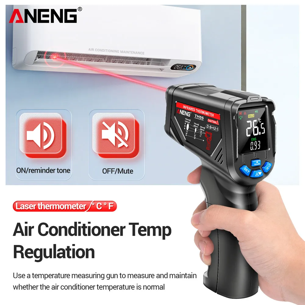Infrared Thermometer Digital N - Industrial Laser Temperature Gun review and price