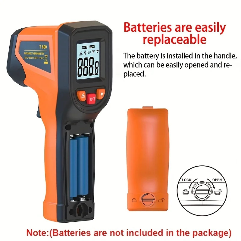-50~600°C Digital Infrared The - Industrial Laser Temperature Sensor review and price