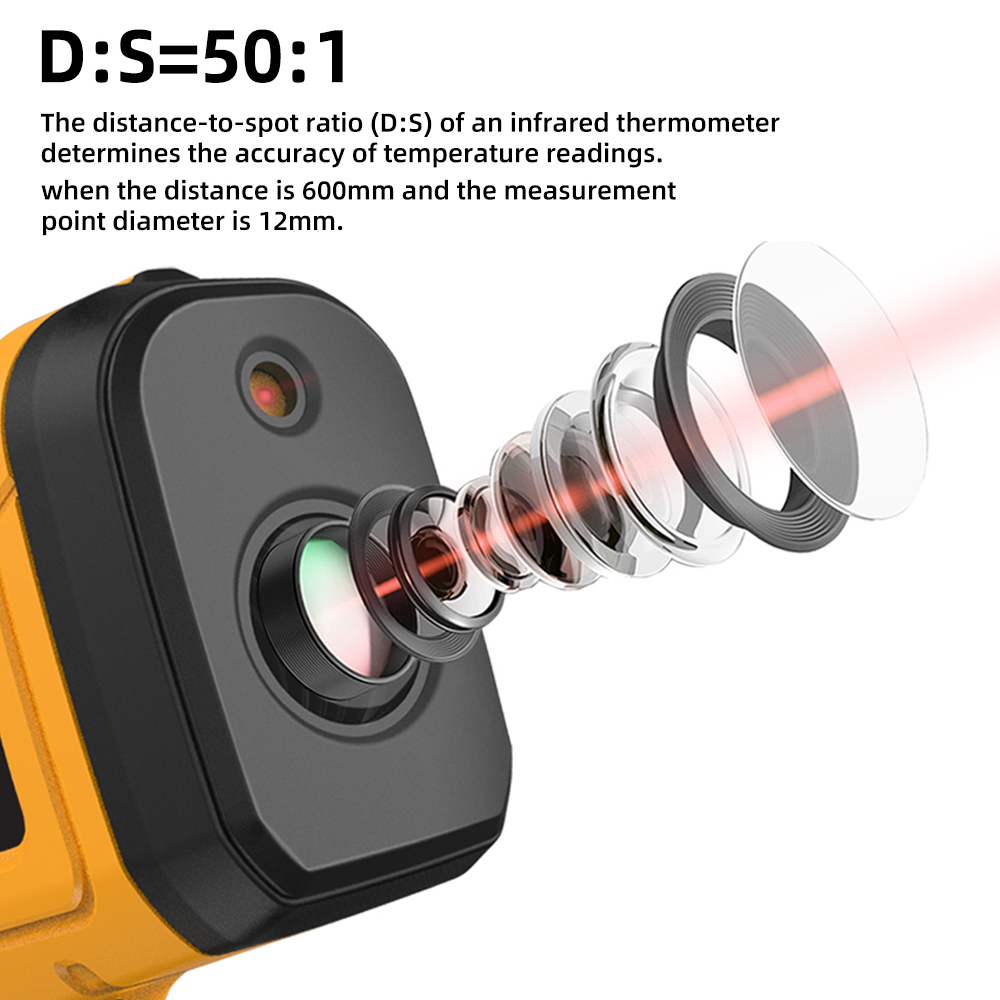 BSIDE -50~1400C Infrared Therm - Industrial Laser Temperature Sensor review and price