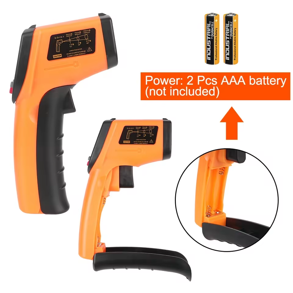 New T600 T600A Digital Infrare - Industrial Laser Temperature Gun review and price