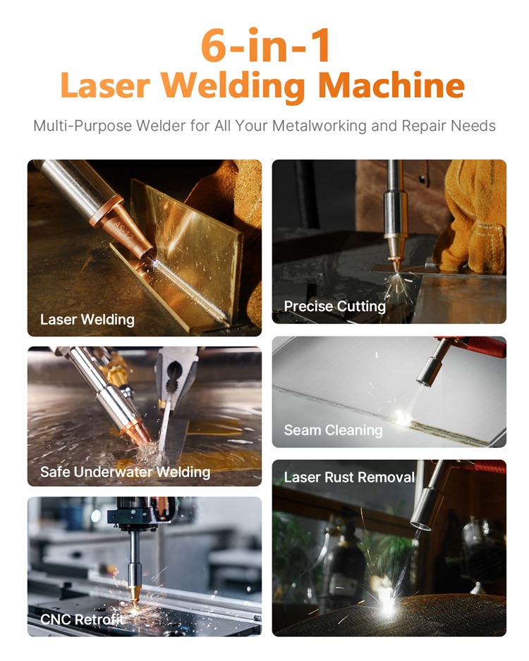 3 in 1 Weld Cut Clean 700W Ind - Industrial Laser Welder review and price