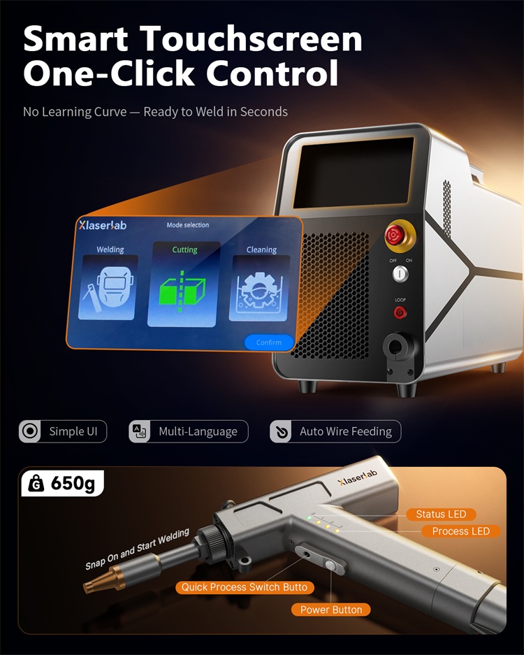 3 in 1 Weld Cut Clean 700W Ind - Industrial Laser Welder review and price