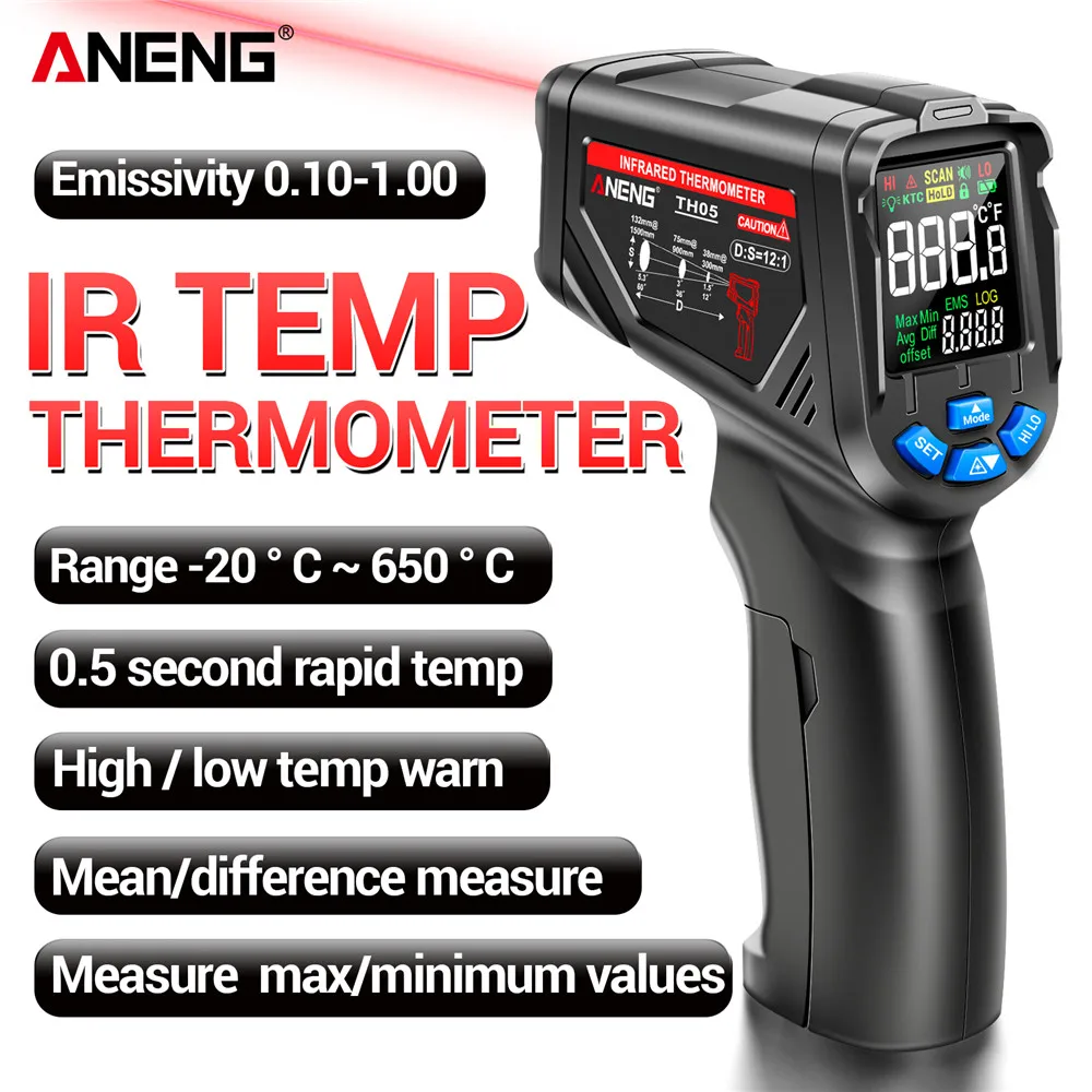 Sensor Gun Circuit Industrial  - Industrial Laser Temperature Gun review and price