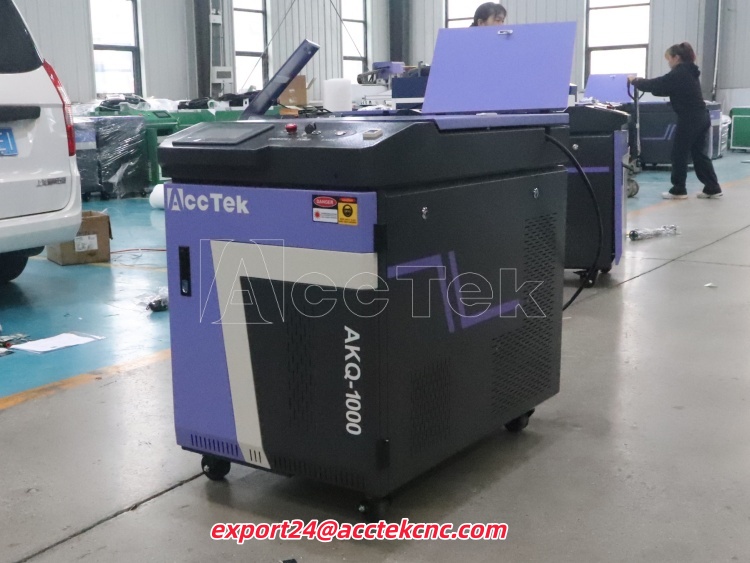 Powerful 1000w Pulsed Laser Cl - Industrial Laser Rust Removal Machine review and price