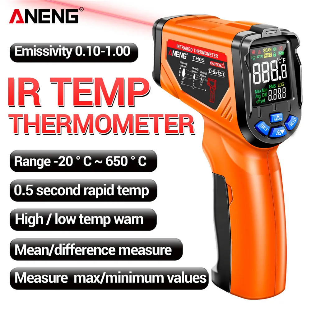 Infrared Thermometer Digital N - Industrial Laser Temperature Gun review and price