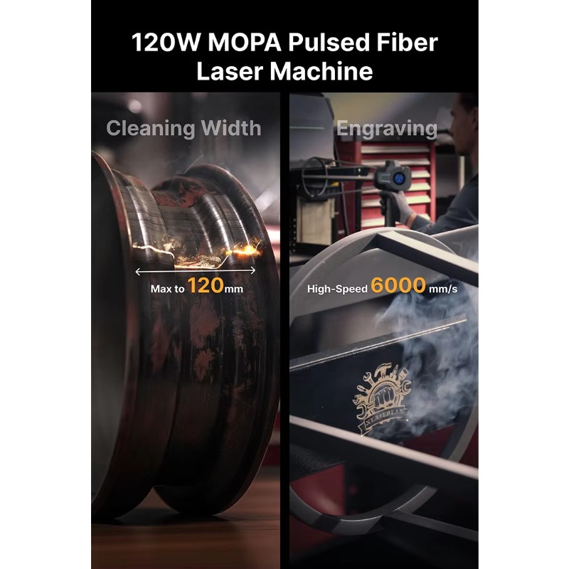 Stable Industrial Fiber Laser  - Industrial Laser Rust Removal Machine review and price