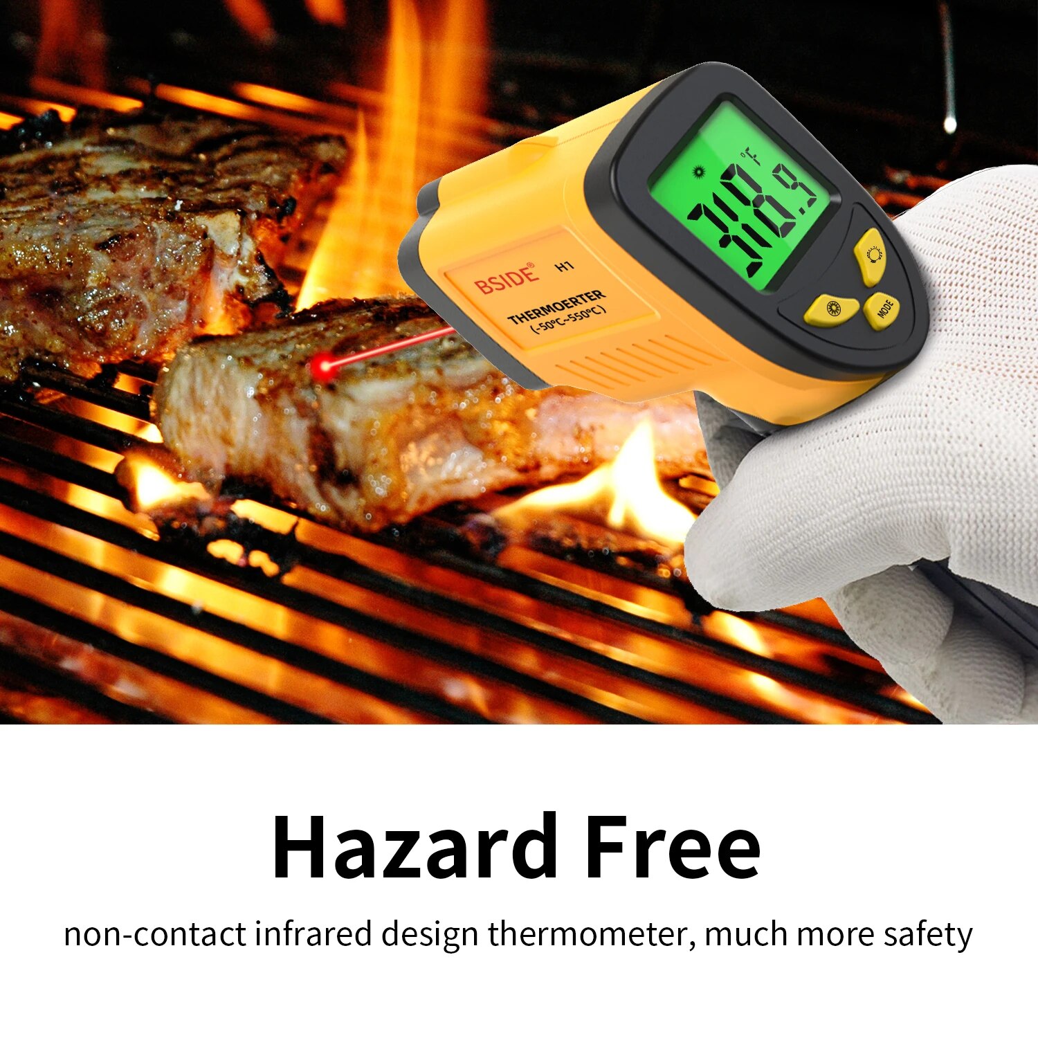 Digital Infrared Thermometer - - Industrial Laser Temperature Gun review and price