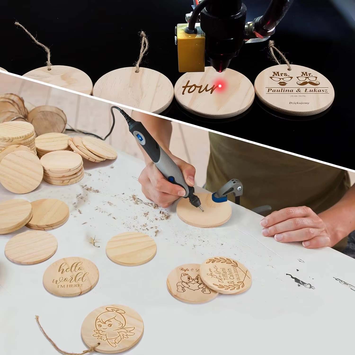  5/10/15 PCS Unfinished Woode - Industrial Laser Table review and price