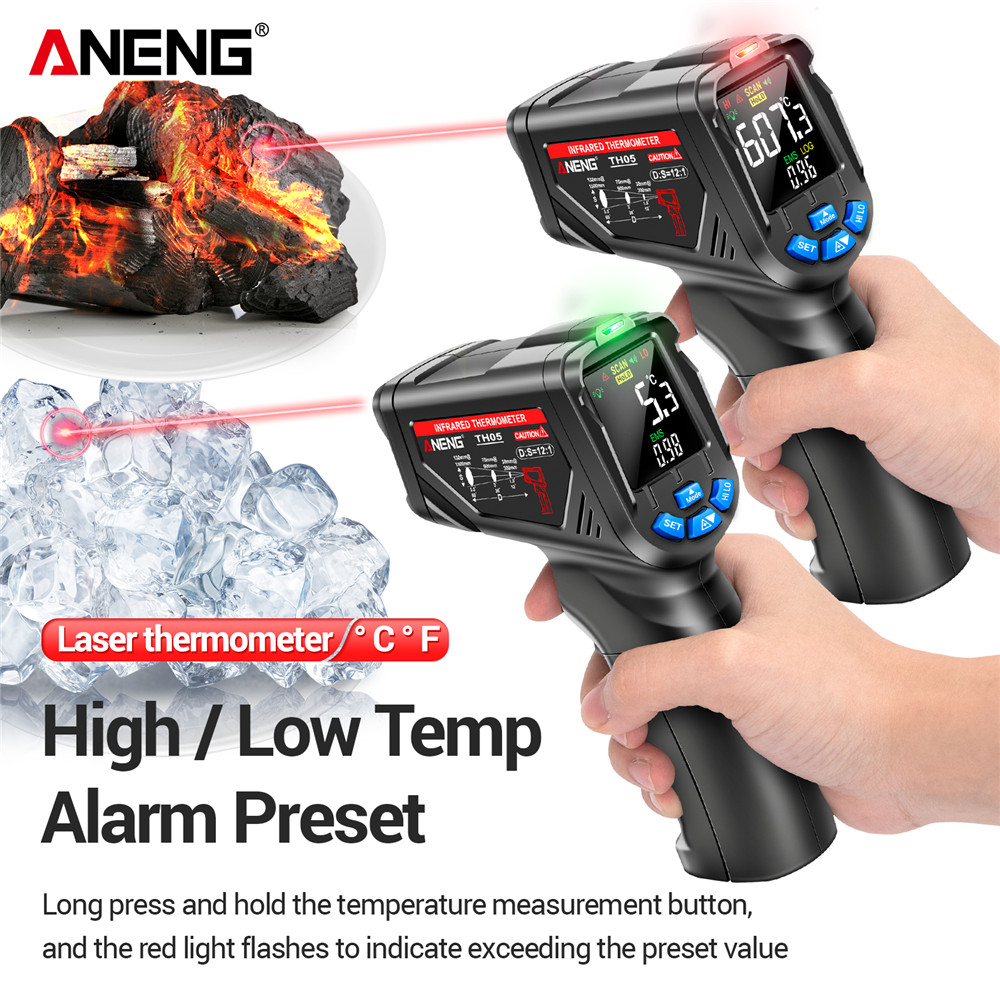 ANENG TH05 Infrared Thermomete - Industrial Laser Temperature Gun review and price