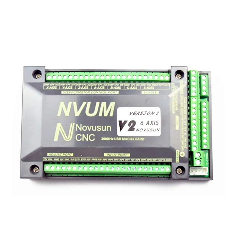 NVUM 4 Axis Mach3 USB Card 300 - Breakout Board Mach3 review and price