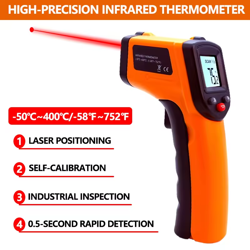 Handheld Infrared Thermometer  - Industrial Laser Temperature Gun review and price