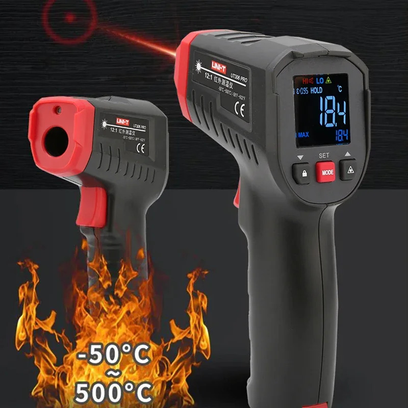 UNI-T Digital Thermometer Non- - Industrial Laser Temperature Gun review and price