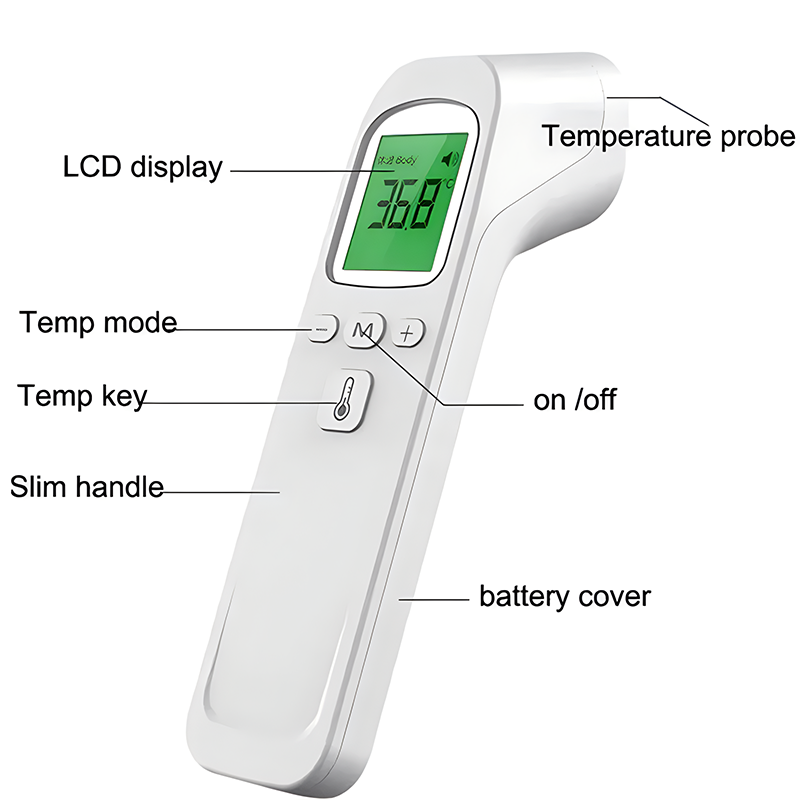 Oximeter Infrared Fever Thermo - Industrial Laser Temperature Sensor review and price